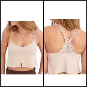Aerie Cropped Bralette top NWT
